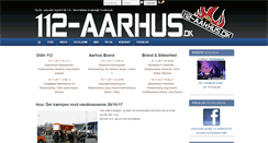 Desktop Screenshot of 112-aarhus.dk